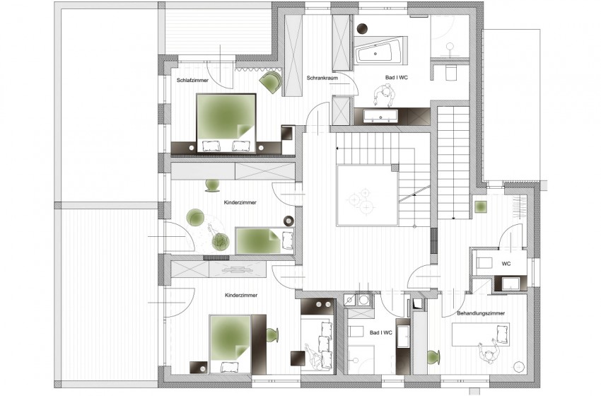 Planung eines Einfamilienhauses in Zellermoos
