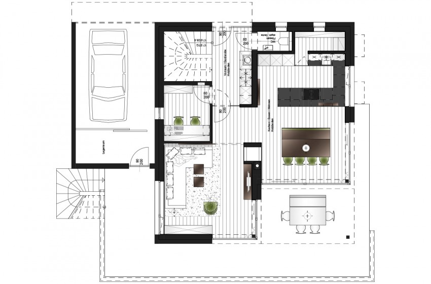 Frame Innenarchitektur I Planung und Umsetzung EFH Flachau